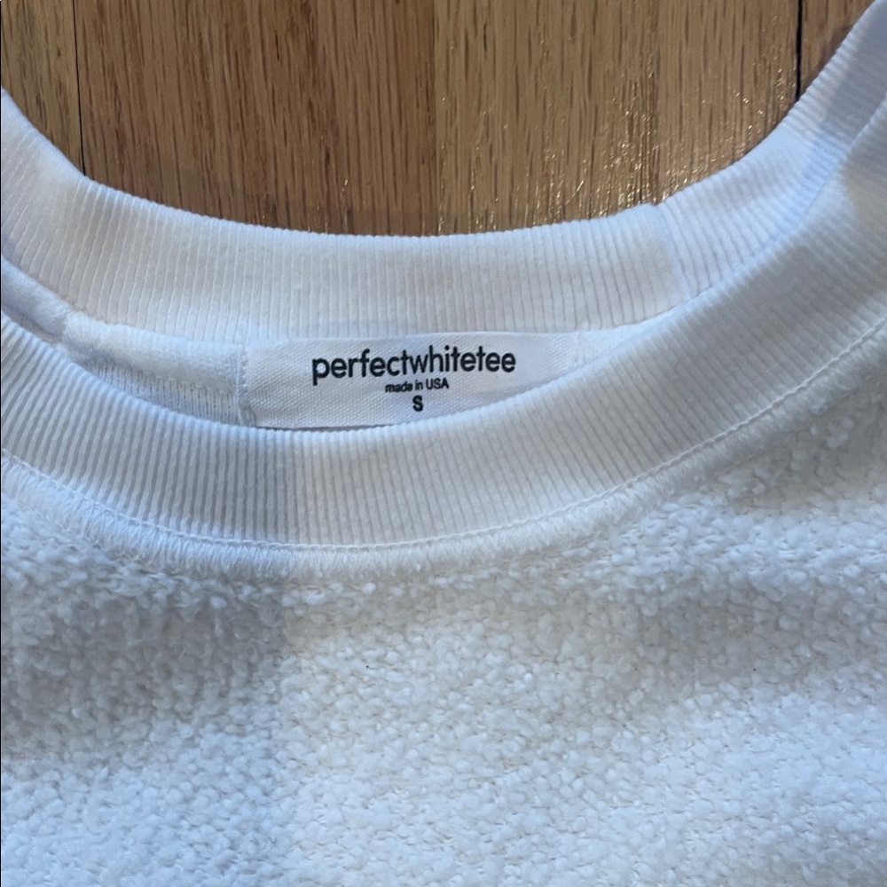 perfectwhitetee White Sweatshirt